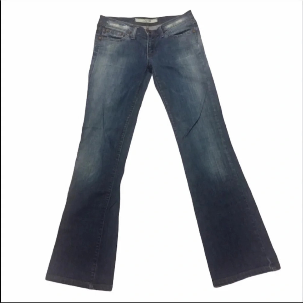 Joe's Jeans Jagger Dark Distressed Bootcut Jeans Size 26